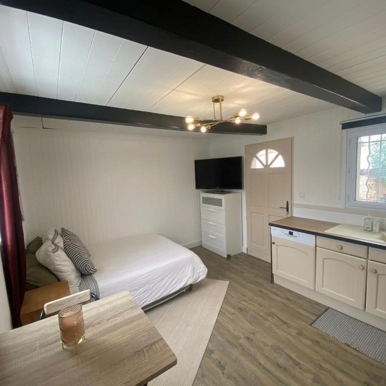 Maisonnette climatisée avec extérieur et barbecue - Appartement 1 Chambre - 9