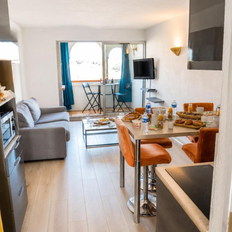 La Parenthèse Marine - Swimming pool - Parking- Pond view - Apartment mit 1 Schlafzimmer - 6