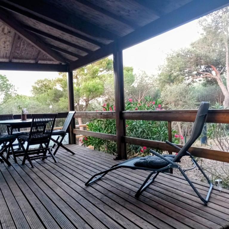 EXCLUSIVE fin AOUT Chalet Cosy Agde 6 pers, clim, piscine, Pinède, parking, calme Méditerranée - Chalet 2 Chambres - 16