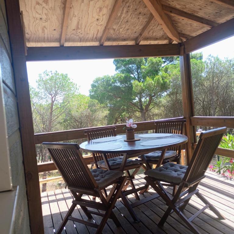 EXCLUSIVE fin AOUT Chalet Cosy Agde 6 pers, clim, piscine, Pinède, parking, calme Méditerranée - Chalet 2 Chambres - 15