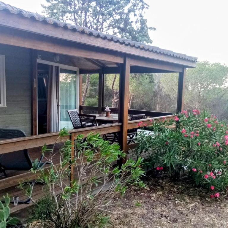 EXCLUSIVE fin AOUT Chalet Cosy Agde 6 pers, clim, piscine, Pinède, parking, calme Méditerranée - Chalet 2 Chambres - 10