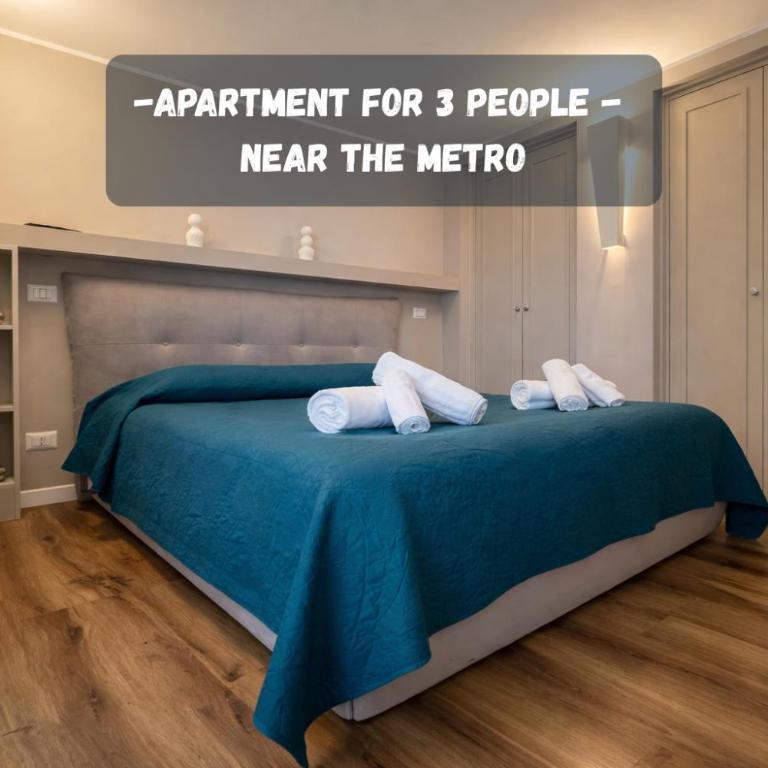 3 min walk from the metro- Wi-Fi and privacy - - Appartamento con 1 Camera da Letto - 1