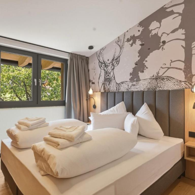 Suites Stubai Wellness & Fitness inklusive Stubai Supercard - Alpine Family Suite Forest Balkon - 4
