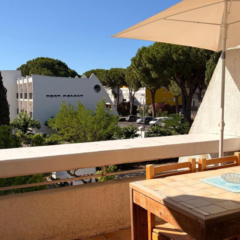 Charmant studio Climatisé avec Terrasse, Piscine et Parking dans le beau quartier du PONANT - Studio - 22