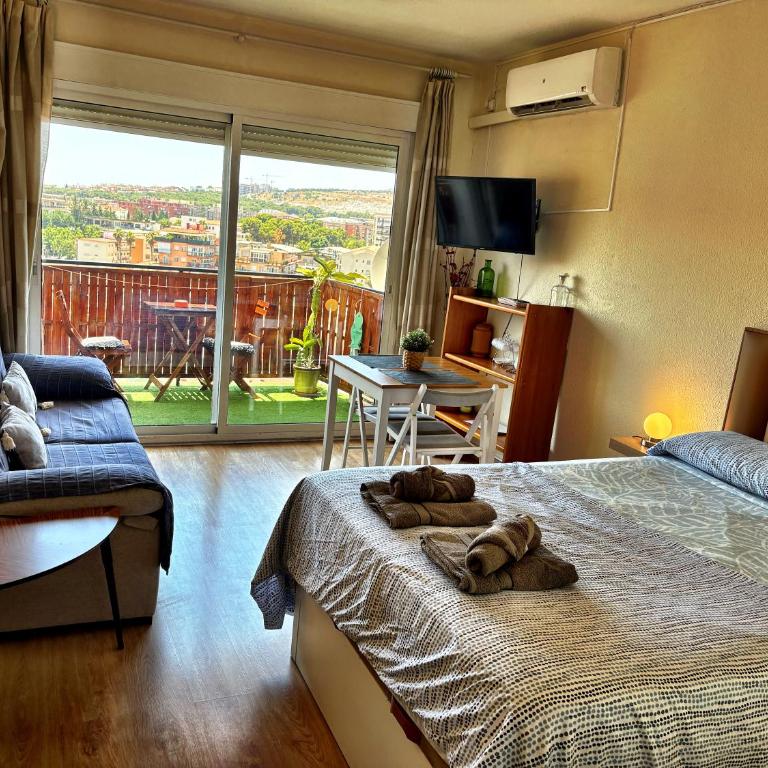City Central Upper Floor Sunny Terrace - Apartamento Estudio - 9