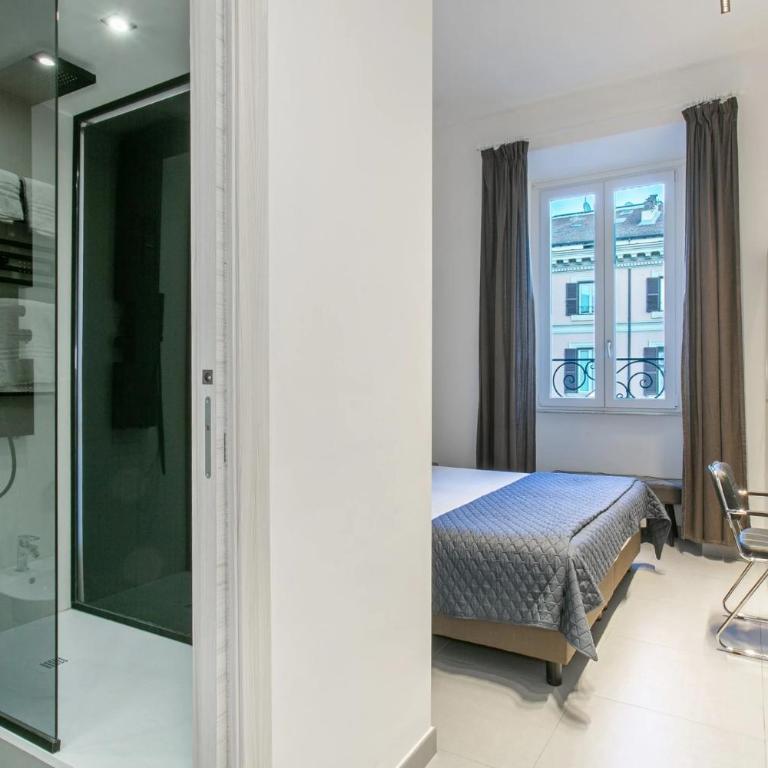 World Wide Bed Termini - Camera Matrimoniale/Doppia con Letti Singoli - 1