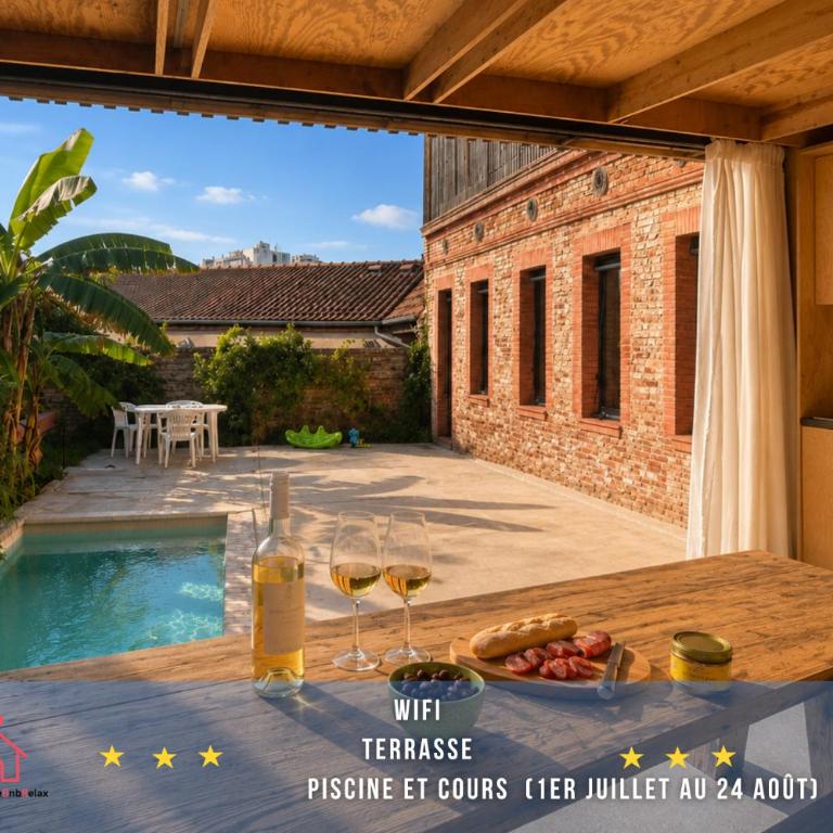 " L'Atelier Signature " Piscine - Terrasse - Wifi - Three-Bedroom Deluxe Apartment - 1