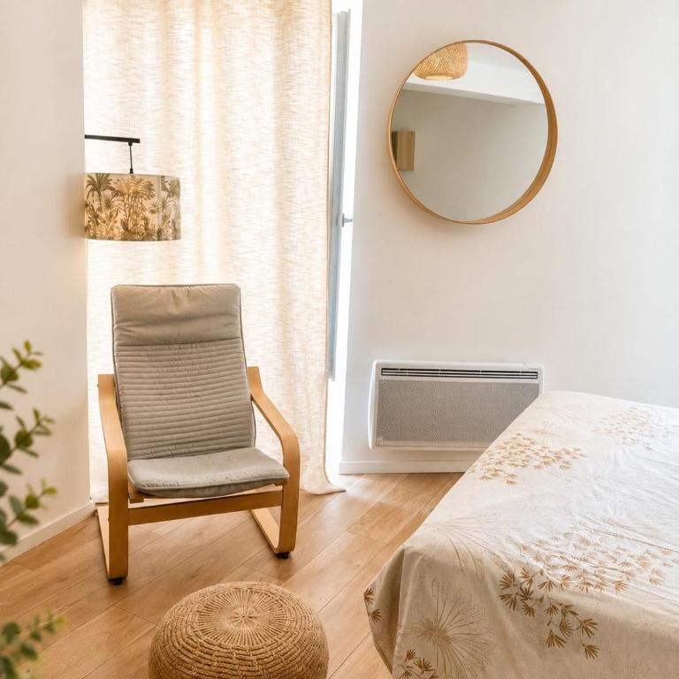 Studio élégant et cosy au cente de Hyères - Apartamento de 1 dormitorio - 8