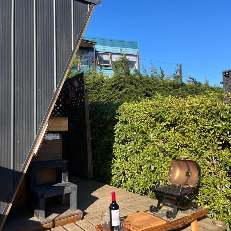 Viento Sur Pichilemu Tiny House con Mini Parrilla y opción de Hot Tub - Estudio con vistas al mar - 22