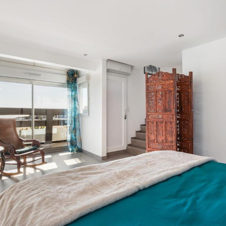 Stella Port Nature Maisonette mit Meerblick im Herzen des FKK-Dorfs - Apartment - 24