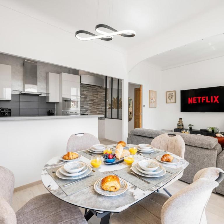 Le Coq Méridien - Parking - AC - Wi-Fi - Monaco Border - Appartement 2 Chambres - 60