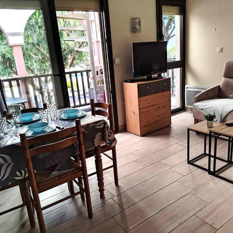 T2 climatisé avec rooftop et parking privatif - 5 couchages - 5PERG224 - Apartment mit 1 Schlafzimmer und Terrasse - 17