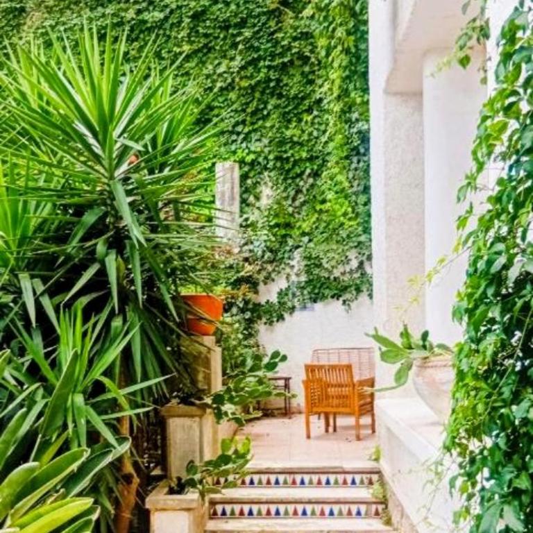 Villa Palma, grande chambre indépendante avec sdb et kitchenette dans maison de charme en centre ville - Apartment mit 1 Schlafzimmer - 4