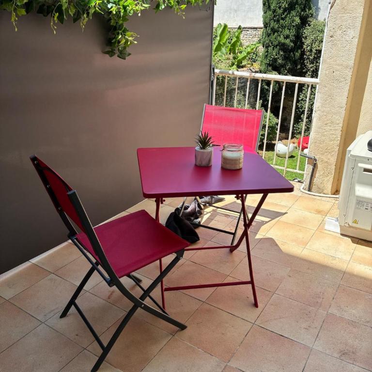 P1 with terrace near Arènes - Apartment mit 1 Schlafzimmer - 5