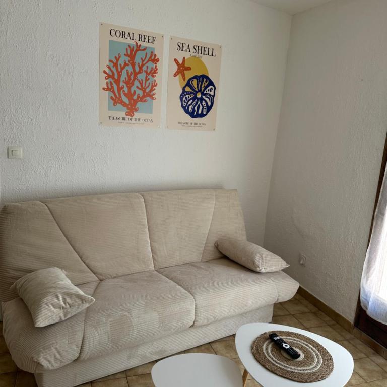 Appartement T2, 4 couchages avec balcon, tout proche de la cure thermale, centre-ville - Appartamento con 1 Camera da Letto - 6