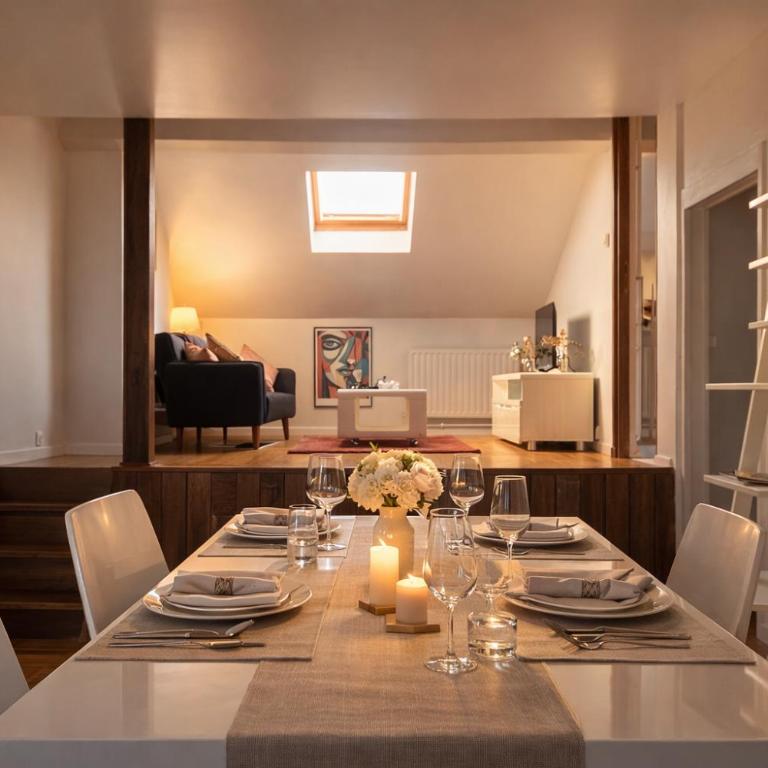 Le Perchoir de Picasso Nancy Gare Cosy sous les toits 3 Pers - Apartment mit 2 Schlafzimmern - 23