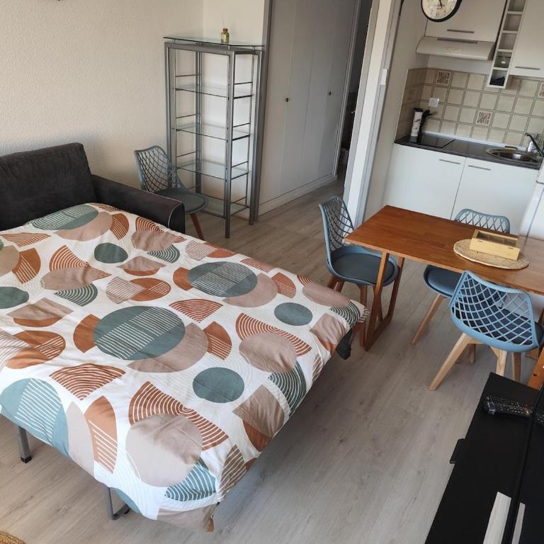 grand studio avec terrasse - Appartement 1 Chambre - 8