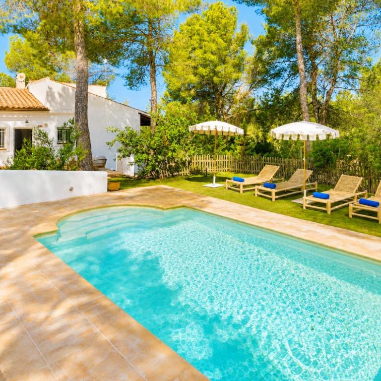 Can Rafalet Casa y piscina cerca de Cala Vadella - Casa - 1