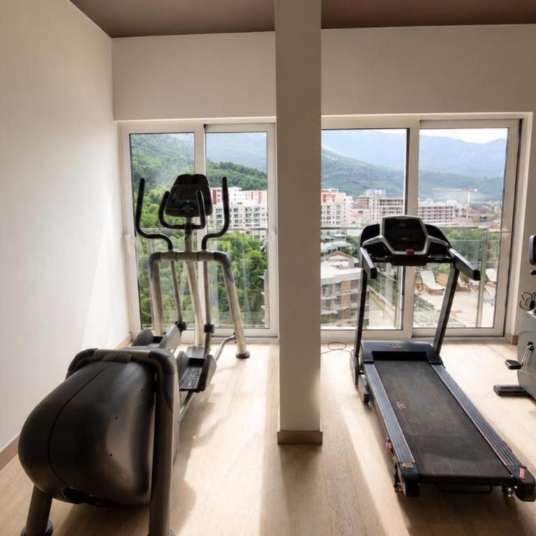 Sea view apartment in Bečići with pool - Apartment mit 1 Schlafzimmer - 17