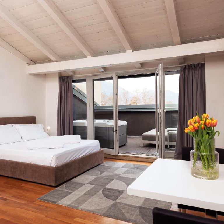 SOUL OF TRENTO Exclusive Jacuzzi Loft - Appartamento con 1 Camera da Letto e Vasca Idromassaggio - 5