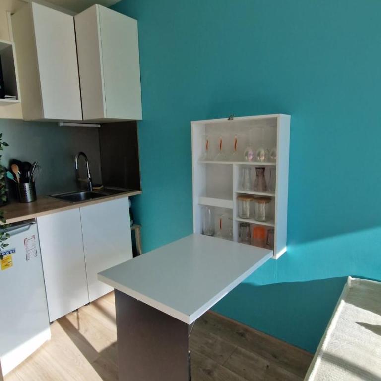Studio Carnon climatisé avec vue port et balcon - Appartement 1 Chambre avec Terrasse - 13