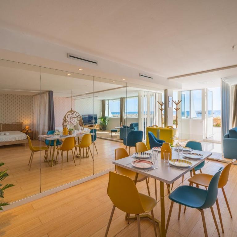 French Riviera Loft Panoramic Sea View, Beachfront - Loft - 6