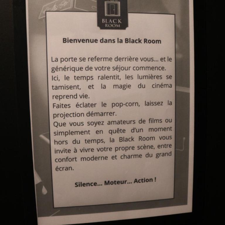 BLK Room - Cinéma et spa privatifs - Appartamento con 1 Camera da Letto - 3
