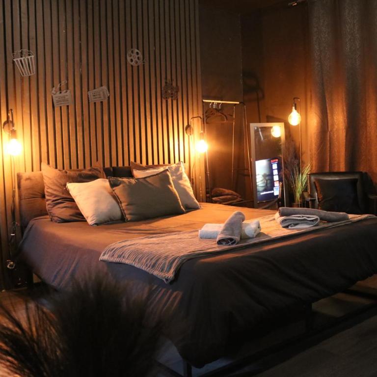 BLK Room - Cinéma et spa privatifs - Appartamento con 1 Camera da Letto - 14