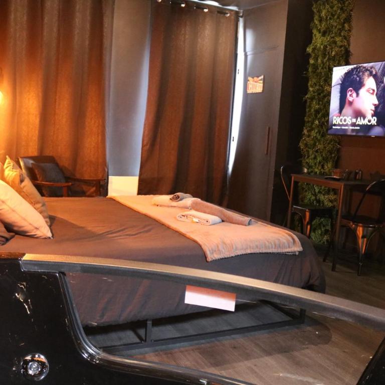 BLK Room - Cinéma et spa privatifs - Appartamento con 1 Camera da Letto - 22