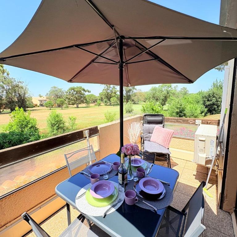 Beau T2 de standing sur le Golf avec balcon et clim - Appartamento con 1 Camera da Letto - 18