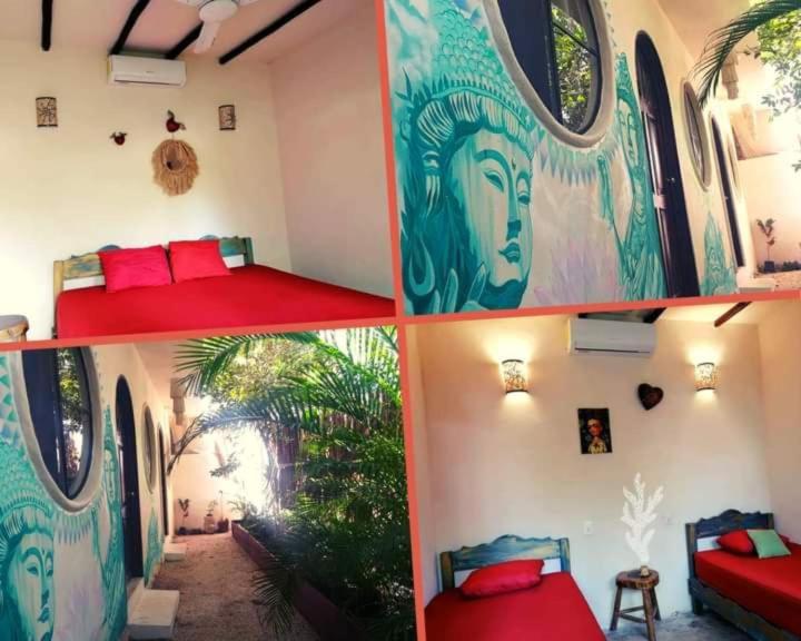 Hostal Mulut Tulum - Habitación Individual con baño compartido - 6