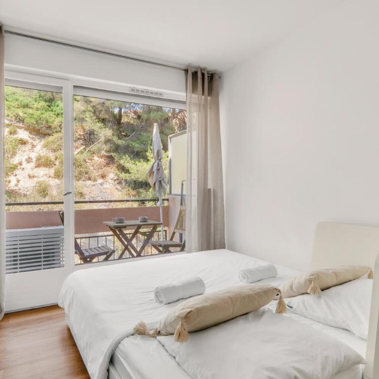 Cosy & Quiet studio with AC and Balcony with a view of nature - Apartment mit 1 Schlafzimmer - 1