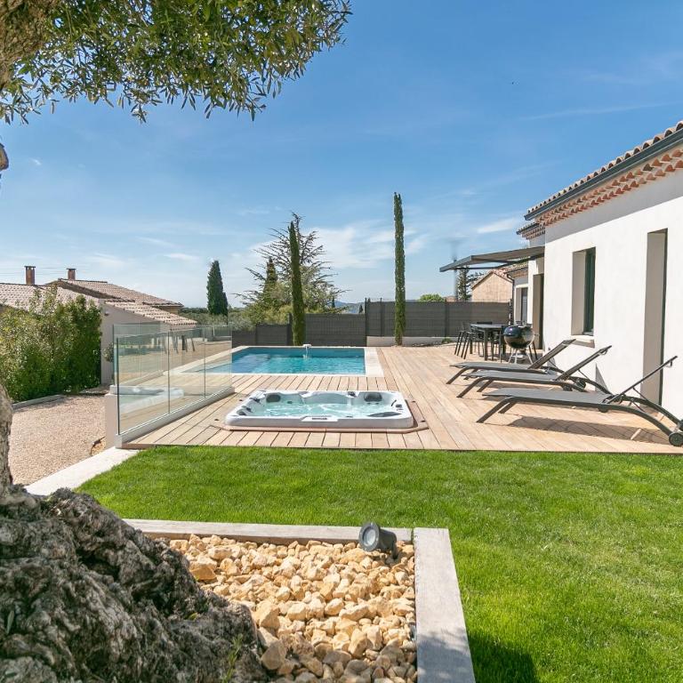 La Contemporaine - Piscine & Spa - Bersy Luxury - Villa 1 Chambre - 7