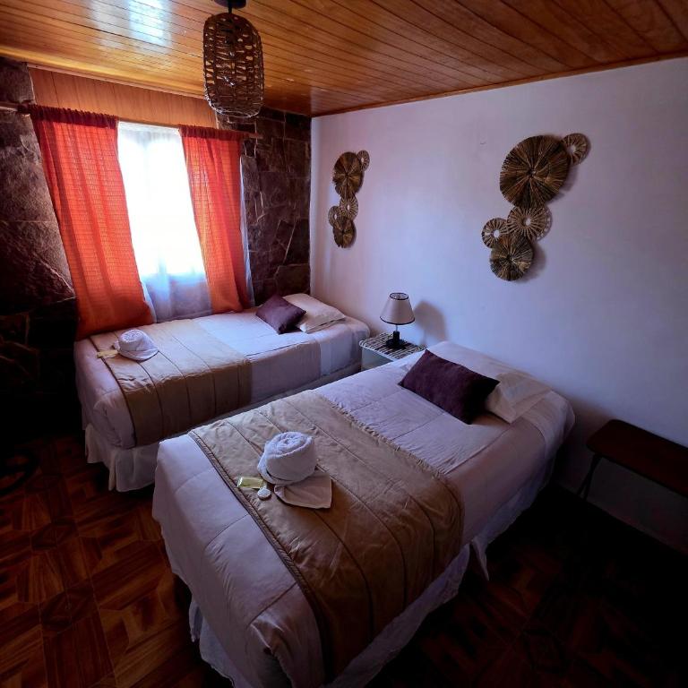 Hostal Desert - Habitación Doble Estándar - 2 camas - 1