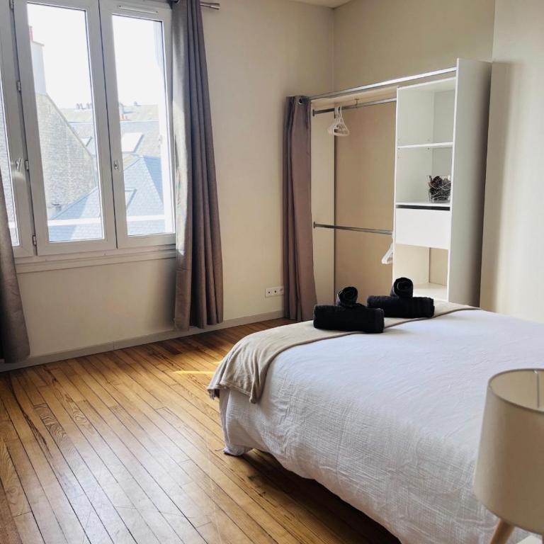 Le 5 - Spacieux 3 pièces Caen Centre Le Port - Apartment mit 2 Schlafzimmern - 2