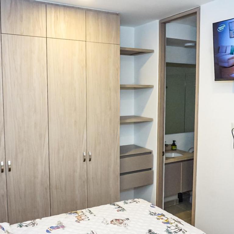 Apartamento Vacacional con Piscina y Parqueadero Cerca al Rodadero - Apartamento de 3 dormitorios - 1