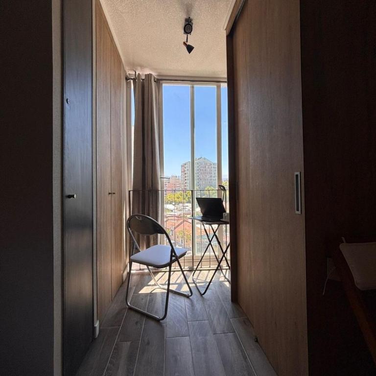 Hermoso departamento en Ñuñoa a pasos del metro - One-Bedroom Apartment - 5