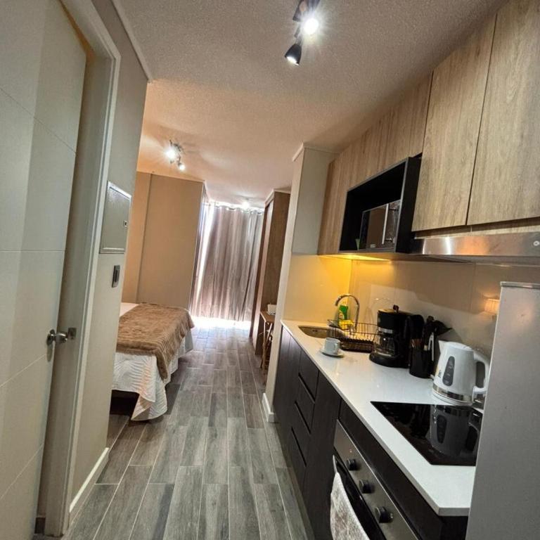 Hermoso departamento en Ñuñoa a pasos del metro - One-Bedroom Apartment - 7