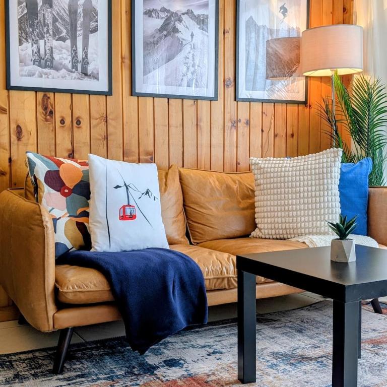Studio Ski-in Ski-out a une minute des télécabines avec vue panoramique sur les alpes - Two-Bedroom Apartment - 26