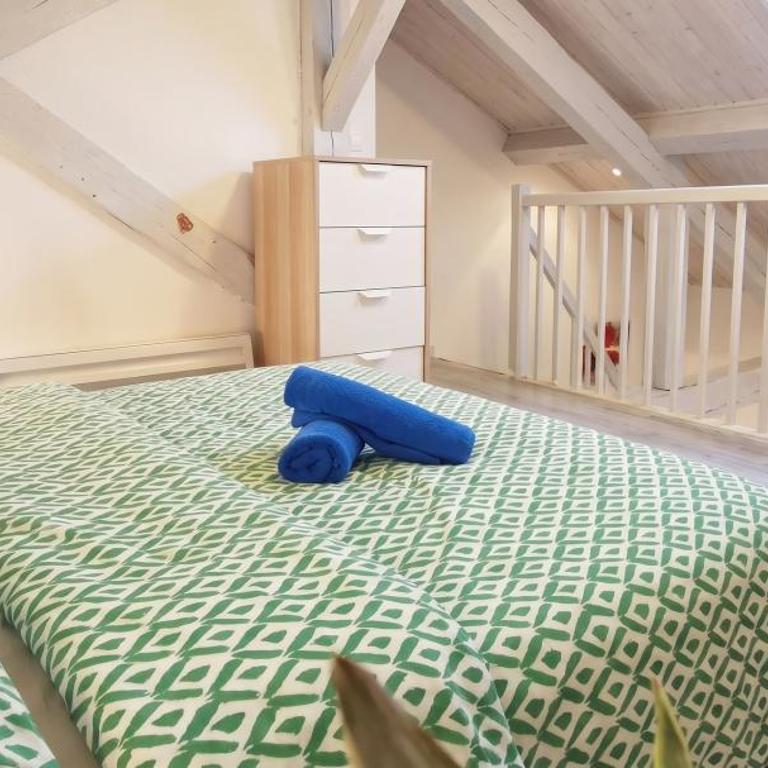 Cosy Lotus Quartz T2 - Centre - Place du Forail - Balcon et Parking gratuit dans la rue - Appartement 1 Chambre Supérieur avec Balcon - 10