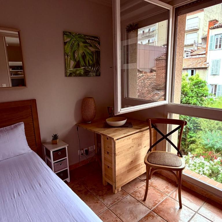 Meublé classé Carmes , entrée autonome, wifi, climatisé, petit parking privé - Studio Apartment - 3