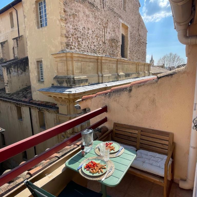 Appt de charme, terrasse et AC - Aix Centre - Apartment mit 2 Schlafzimmern - 11