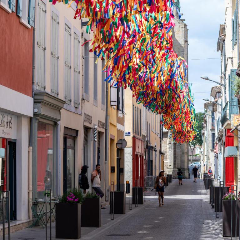 Rooftop privé - Clim - Place Carnot - Wifi - Appartement 2 Chambres - 15