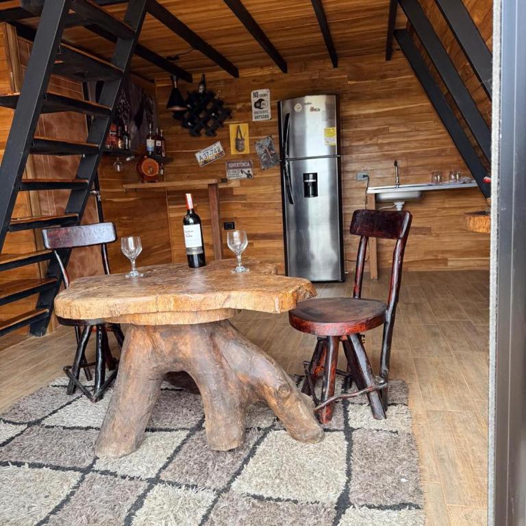 Cabaña Con Jacuzzi Privado y Vista a La Montaña - Chalet de 1 dormitorio - 20