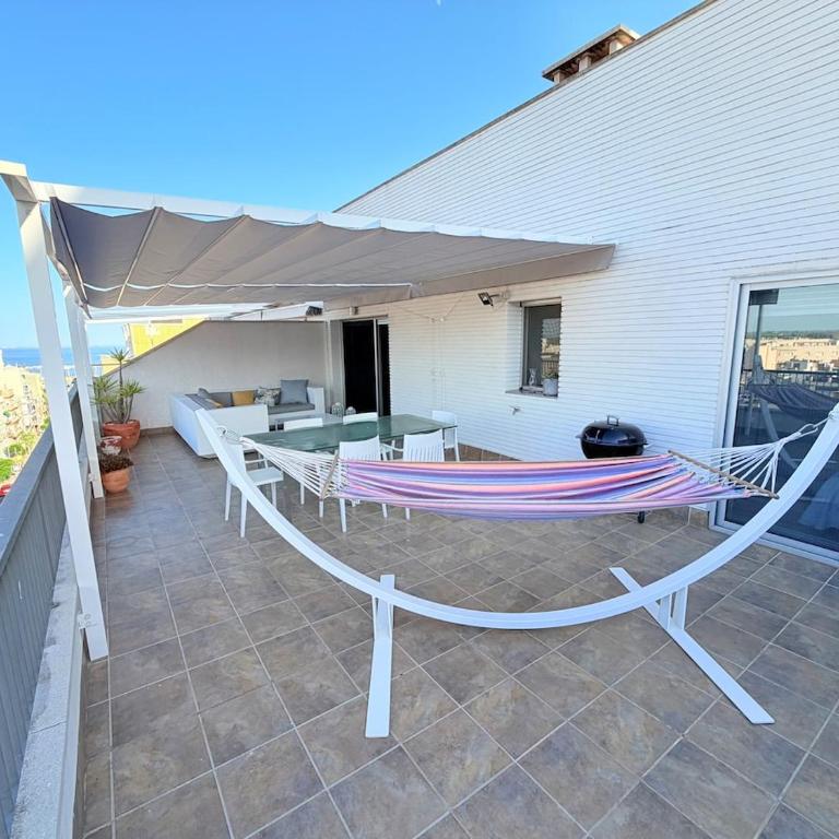 Ático con gran terraza, mar y montaña en La Ràpita - Apartamento de 2 dormitorios con terraza - 5