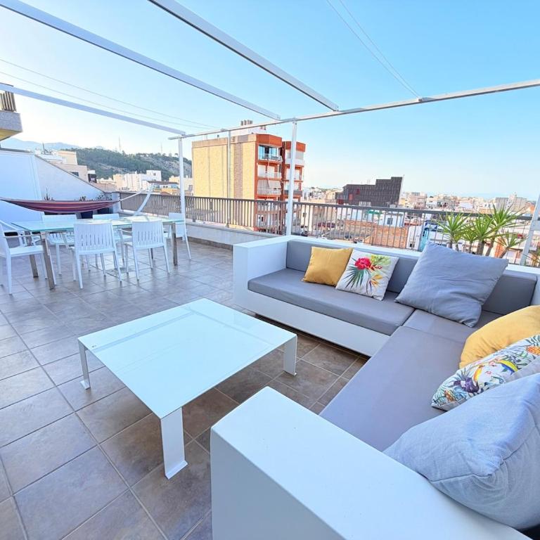 Ático con gran terraza, mar y montaña en La Ràpita - Apartamento de 2 dormitorios con terraza - 15
