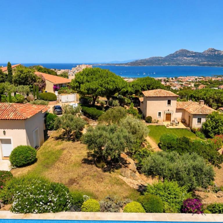 Panorama unique sur la baie de Calvi - Villa - 42