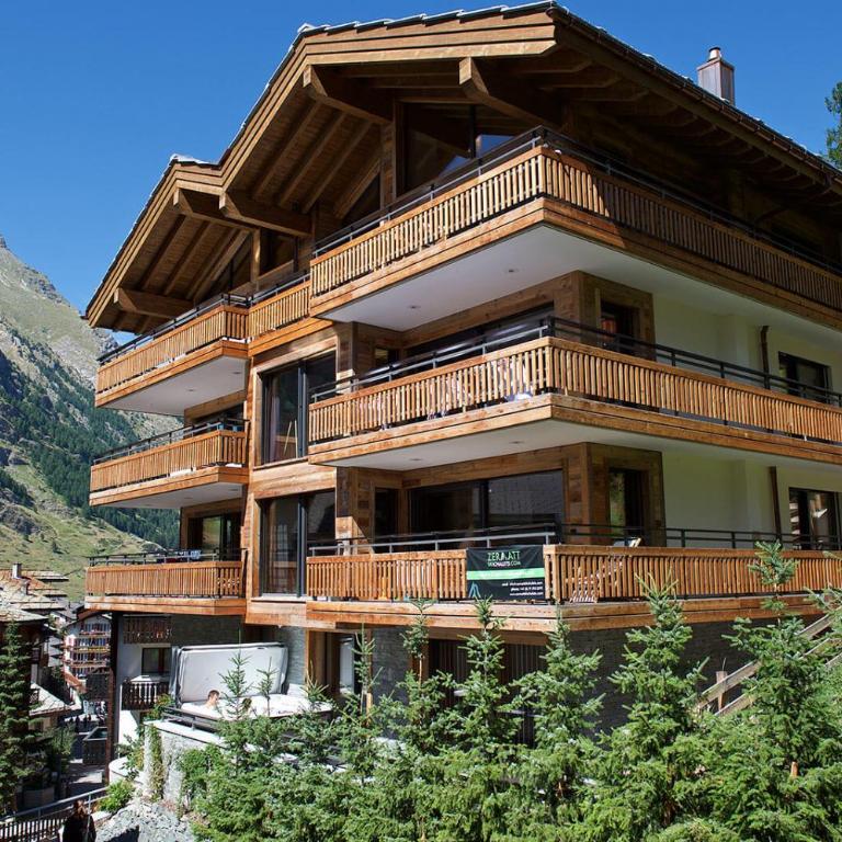 Betty Boop Zermatt - Matterhorn View Apartment - Apartamento Deluxe de 2 dormitorios con balcón - 1