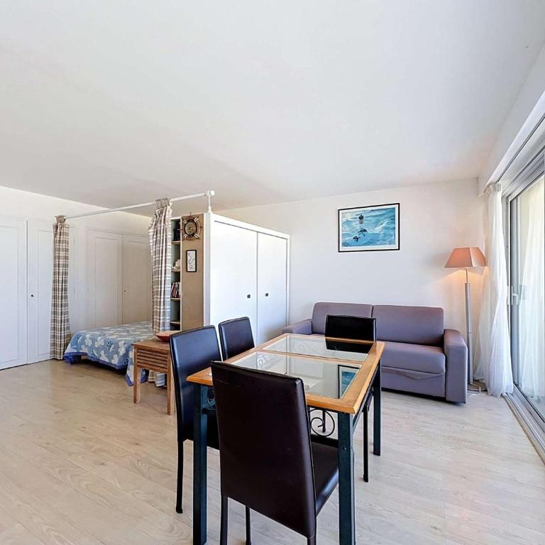 Studio 50m² à Quiberon - 4 pers, Vue Mer, Animaux, Parking, WIFI - FR-1-478-107 - Studio - 4