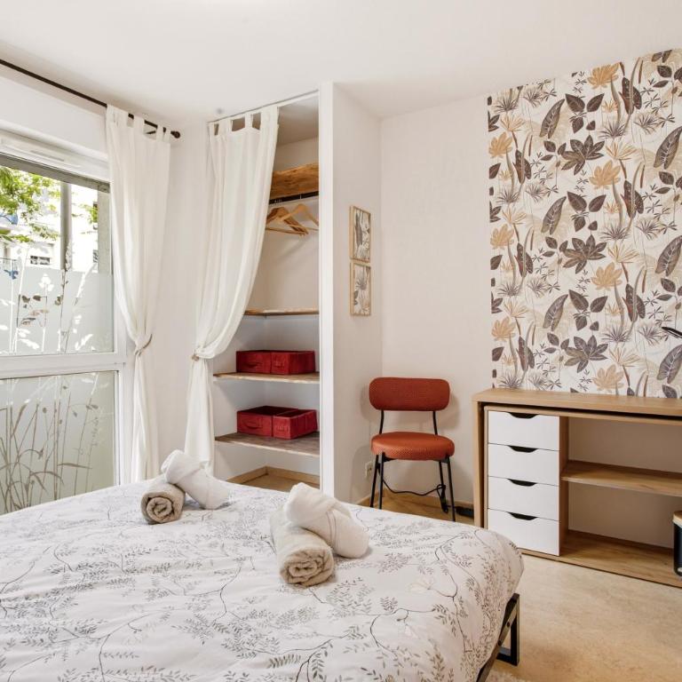 Les Nymphéas - Plain-pied familial - Mémorial - Two-Bedroom Apartment - 3